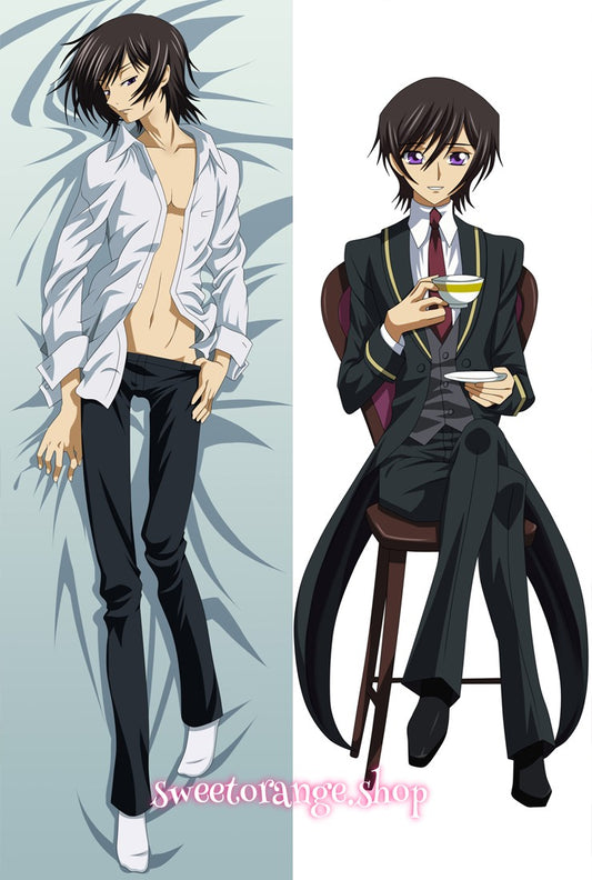 Code Geass Lelouch Lamperouge Body Pillow Cover