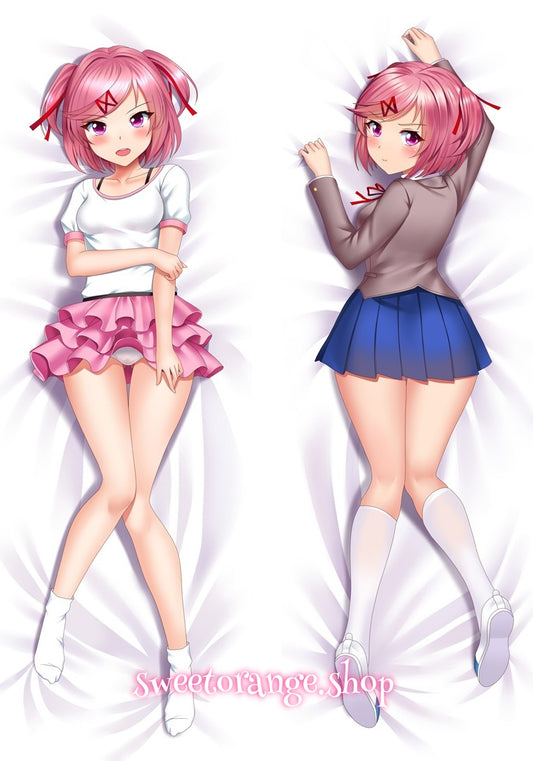 Doki Doki Literature Club! Natsuki Body Pillow Cover