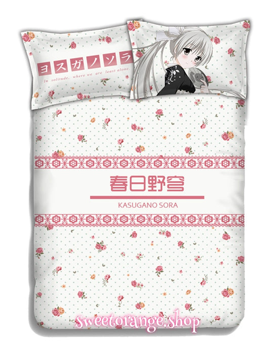 Yosuga no Sora Kasugano Sora 4Pcs Anime Bedding Set
