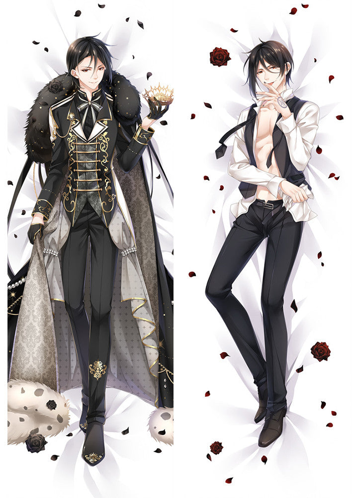 Black Butler Sebastian Michaelis Anime Body Pillow