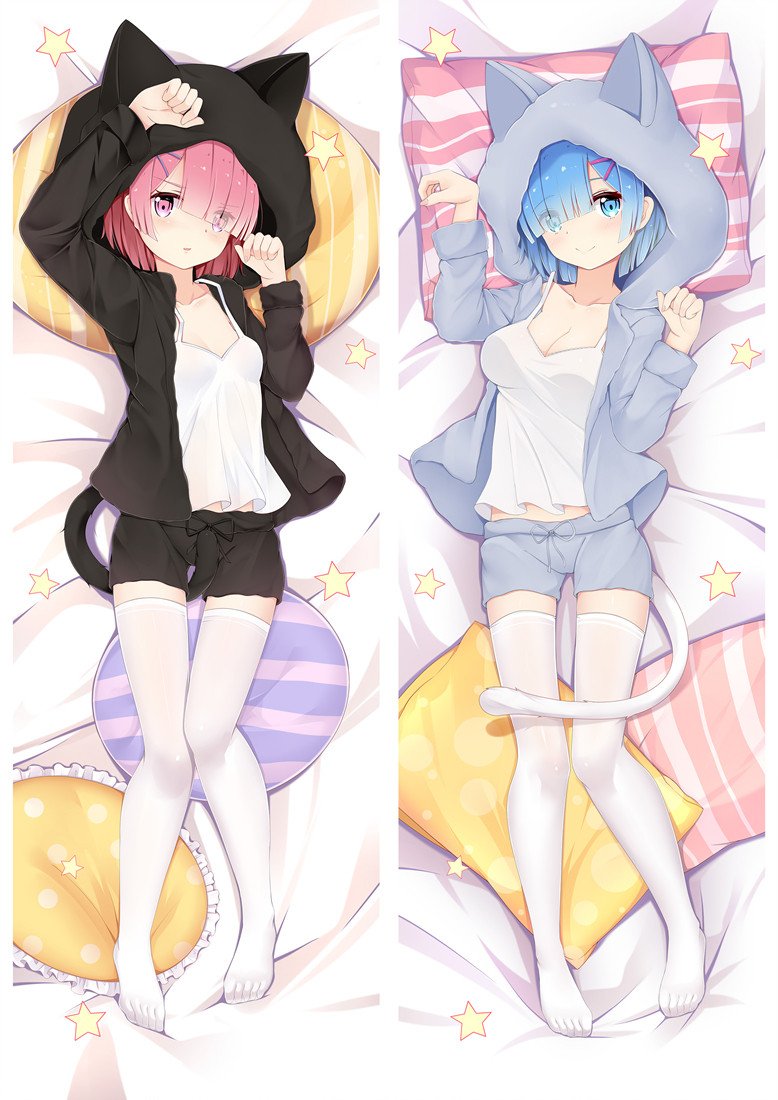RAM & REM - Anime Body Pillow
