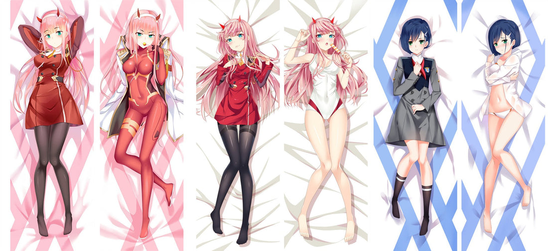 Darling in the Franxx complete body pillow collection Zero Two Ichigo