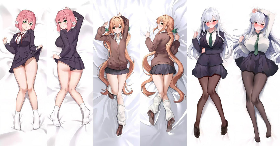 Snuggle Up with Your Favorite Heroine: The 100Kanojo Body Pillow Collection