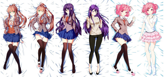 Doki Doki Literature Club body pillow collection Yuri Natsuki Sayori Monika