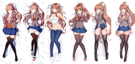 Monika Doki Doki Literature Club body pillow collection