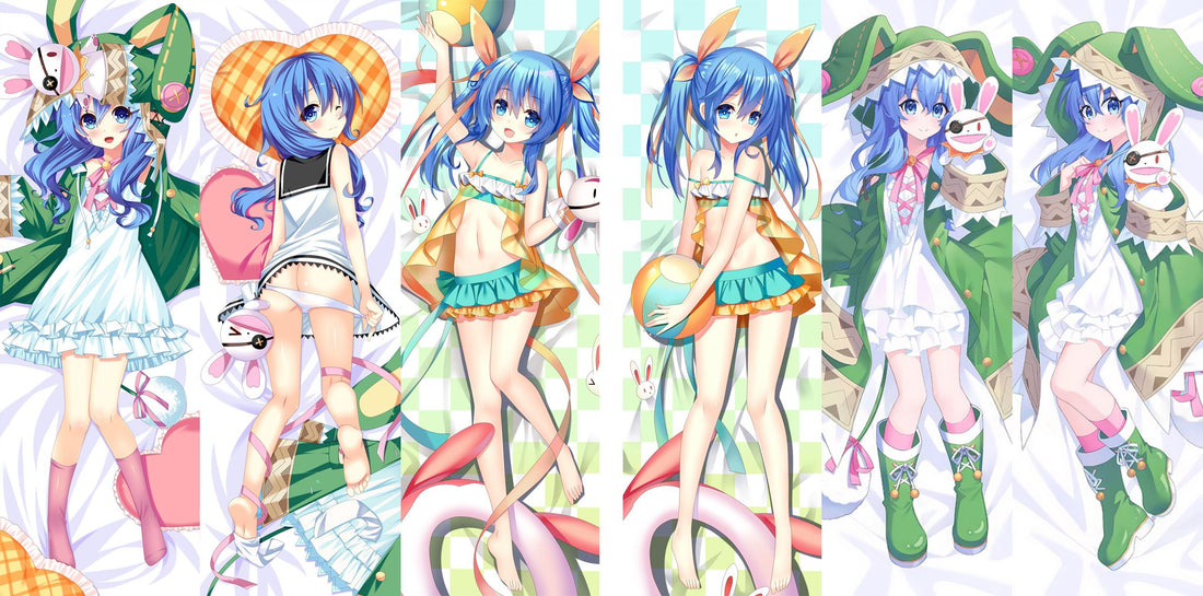 The Gentle Ice Spirit: Yoshino Himekawa Body Pillow Cover for Date A Live Fans