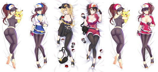 Pokémon Hilda Body Pillow Cover