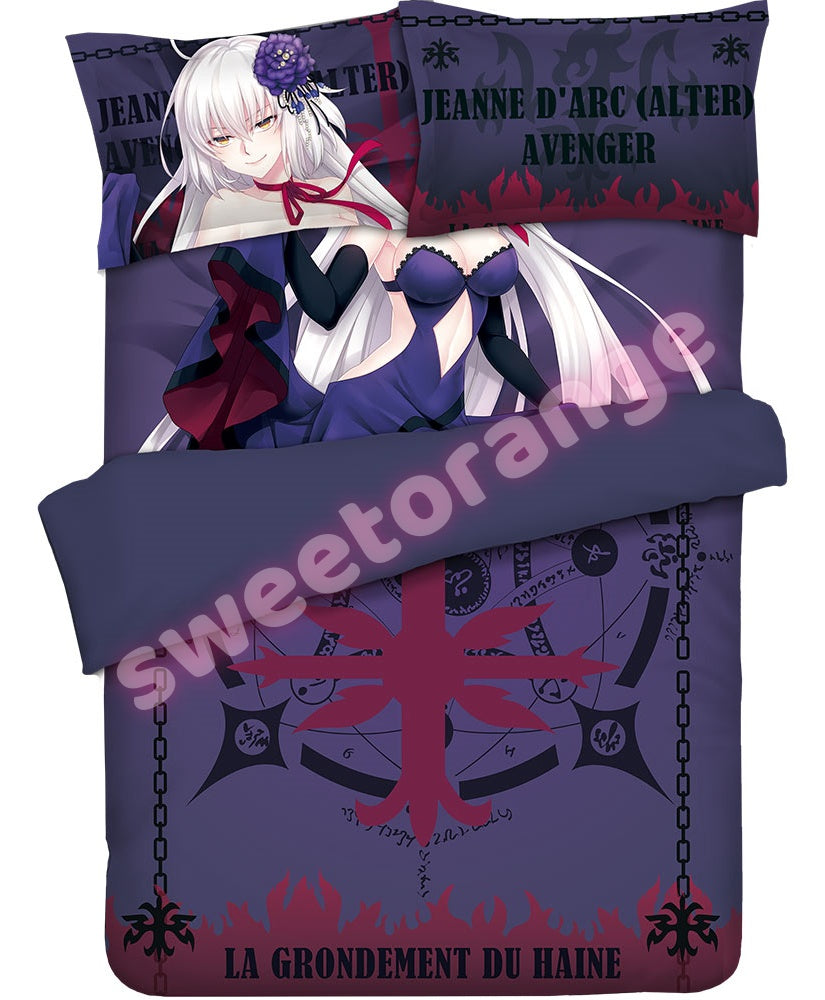 Fate Jeanne d'Arc (Alter) - 4pcs Anime Bedding Set