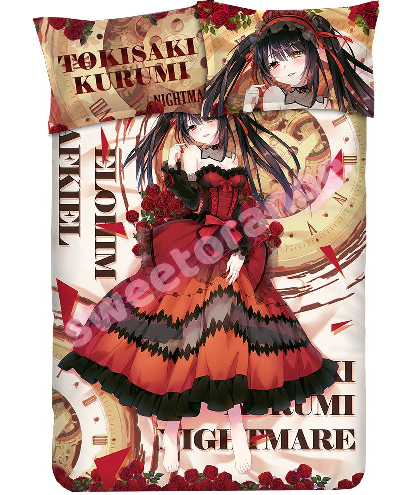 Date A Live Tokisaki Kurumi - Anime Bedding Set