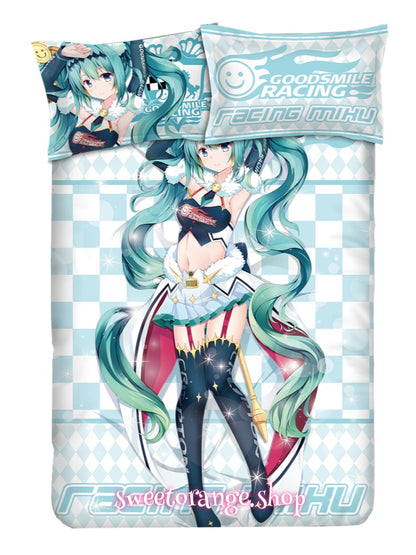 Vocaloid Hatsune Miku 4pcs Anime Bedding Set
