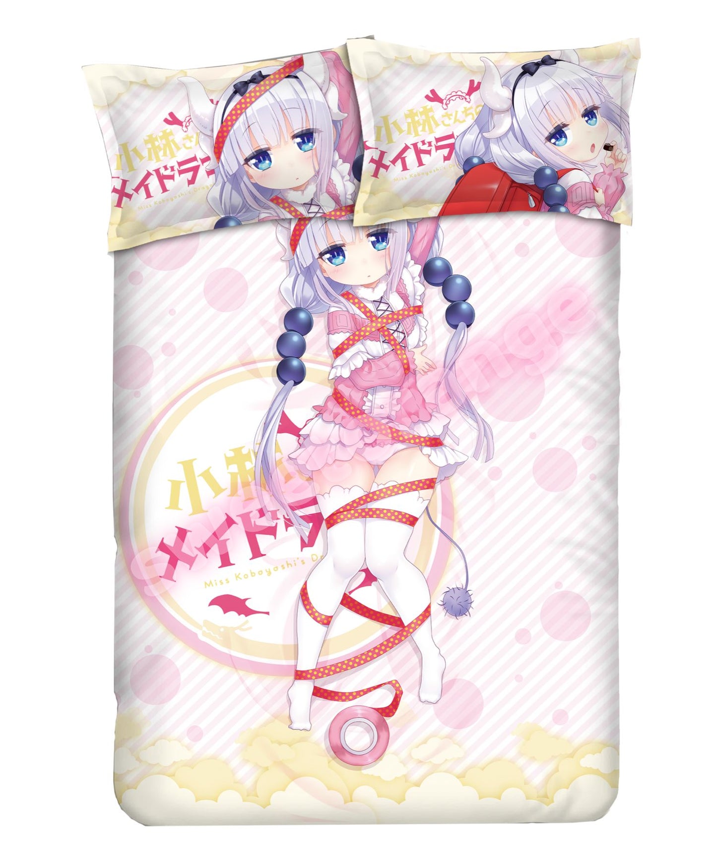 Miss Kobayashi's Dragon Maid Kanna Kamui - 4pcs Anime Bedding Sets