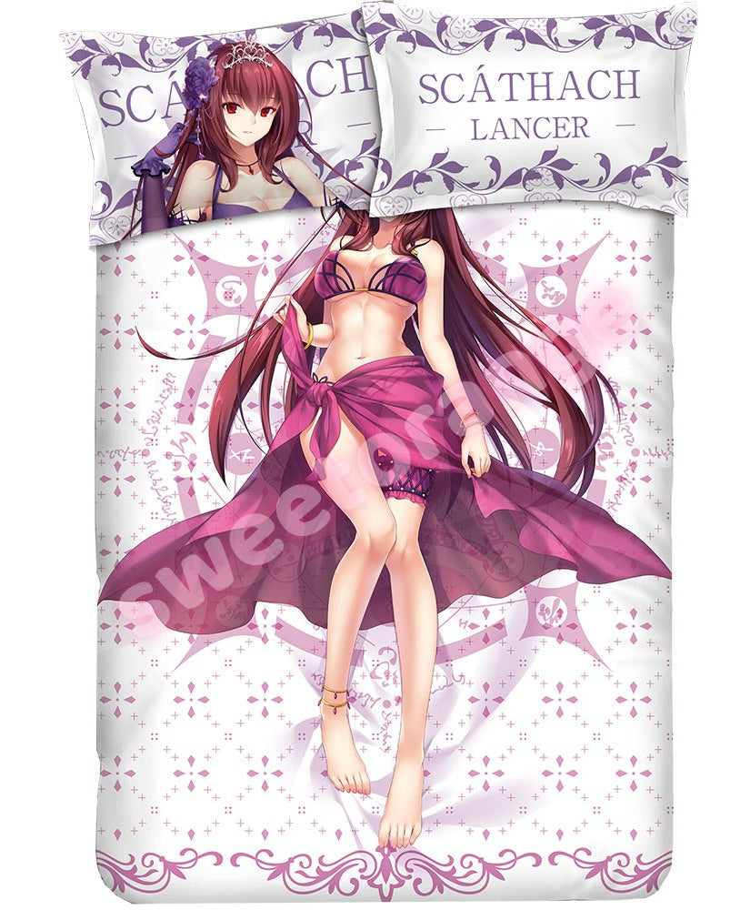 Fate/Grand Order Scáthach - 4pcs Anime Bedding Set