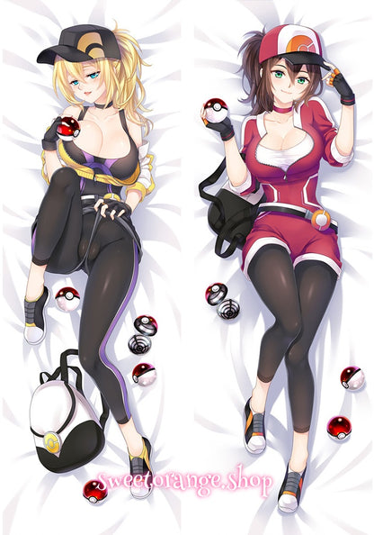 Pokémon Hilda Body Pillow Cover