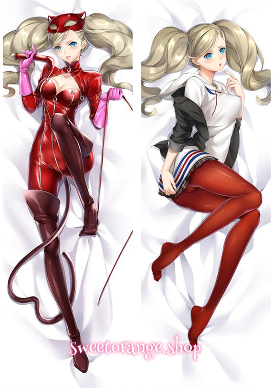 Ann Takamaki Panther Body Pillow Cover - Persona 5 Double Sided Dakimakura