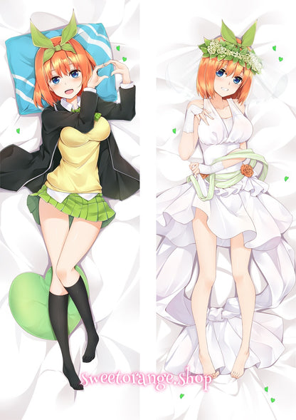 The Quintessential Quintuplets Yotsuba Nakano Body Pillow Cover