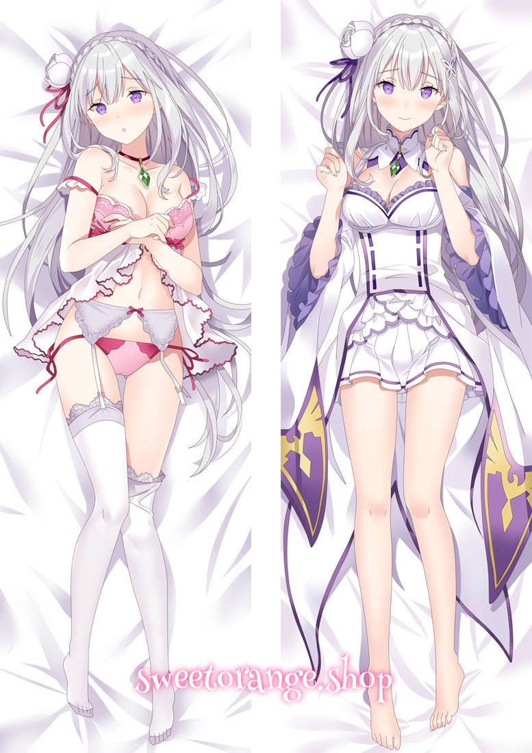Emilia Body Pillow Cover