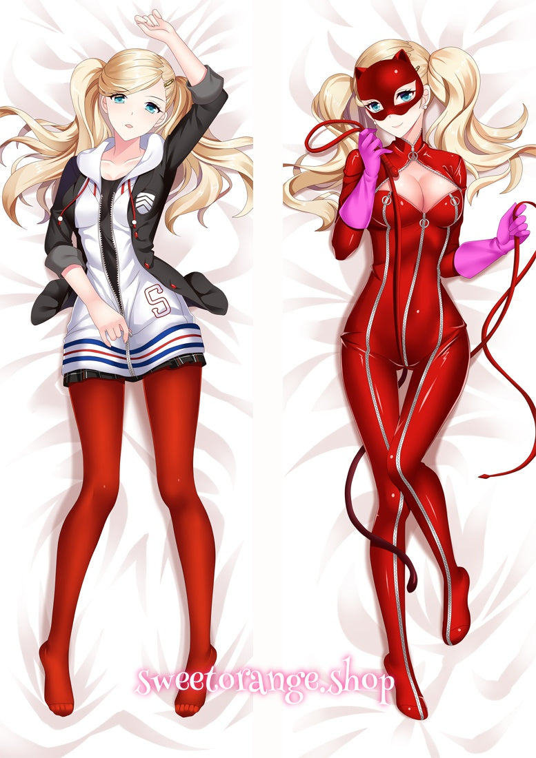 Ann Takamaki Body Pillow Cover