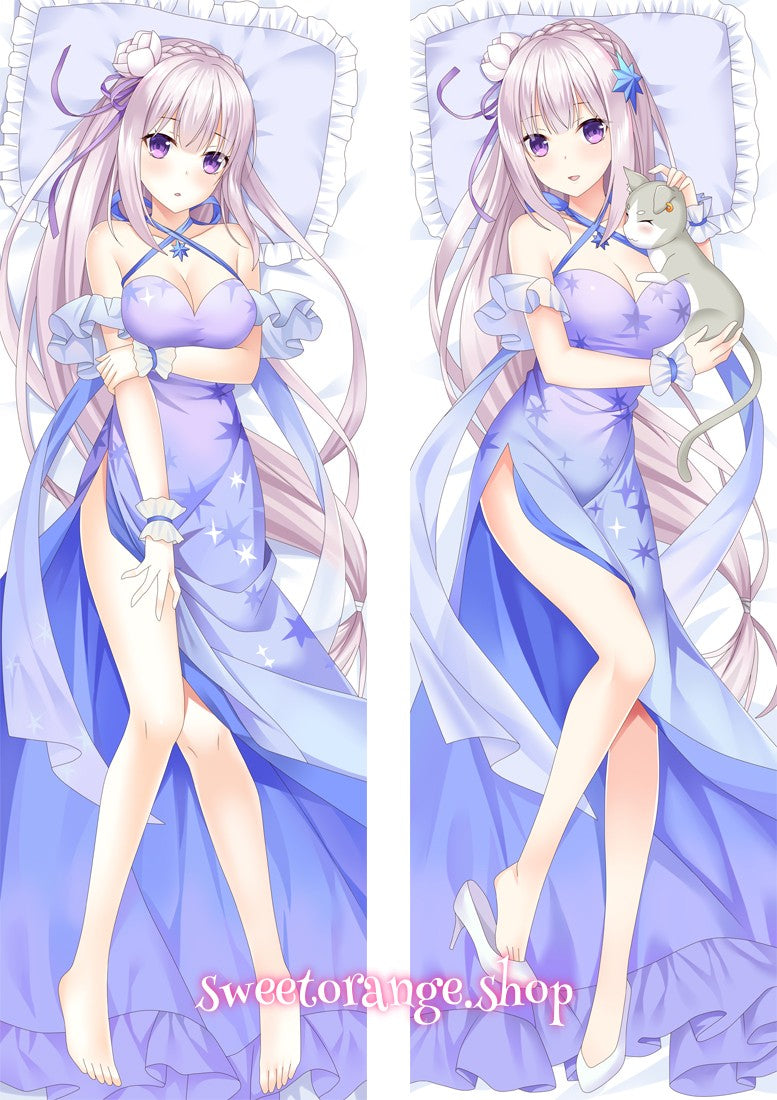 Emilia Body Pillow Cover
