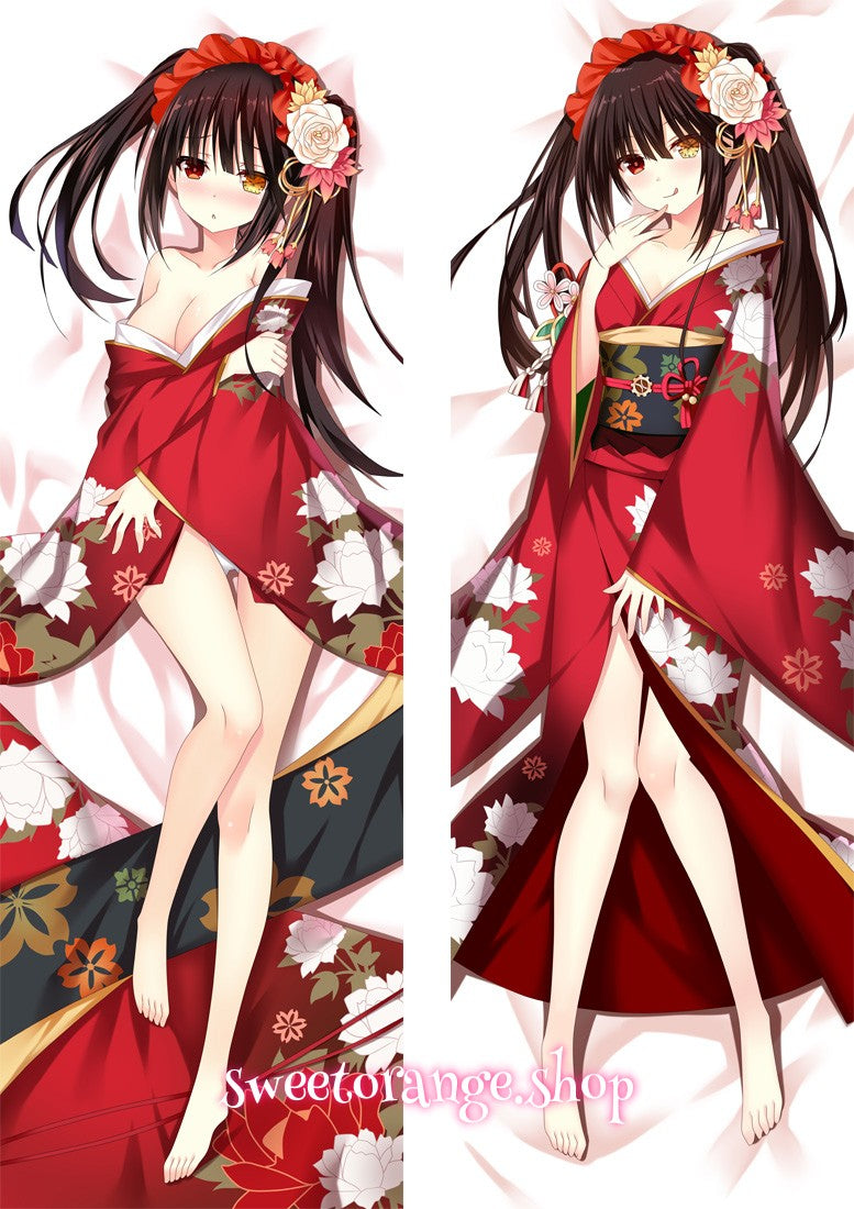 Date A Live Kurumi Tokisaki Body Pillow Cover
