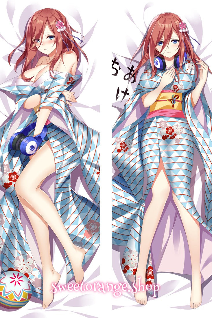 Miku Nakano Body Pillow Cover