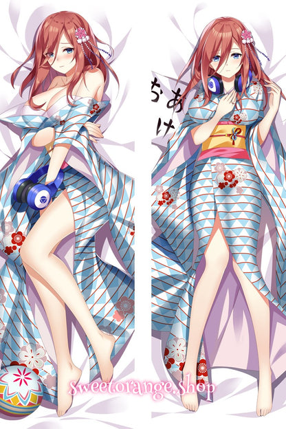 Miku Nakano Body Pillow Cover