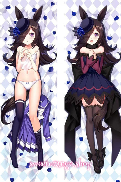 Rice Shower Body Pillow Cover
