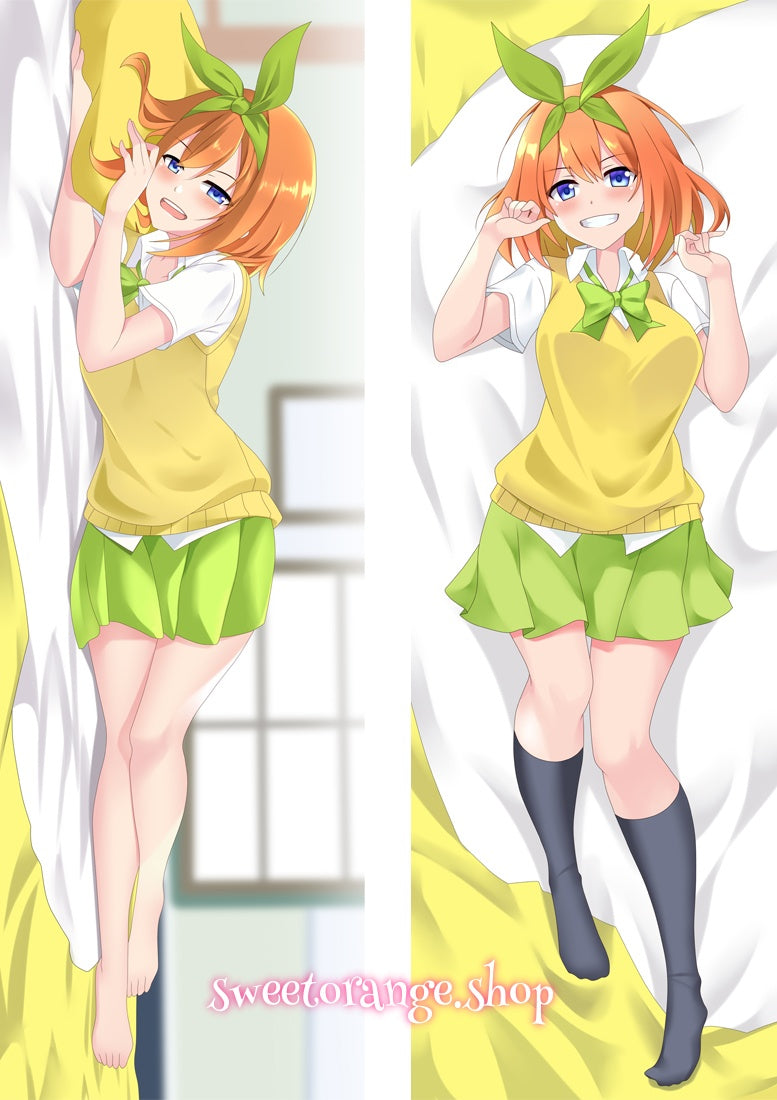 The Quintessential Quintuplets Yotsuba Nakano Body Pillow Cover