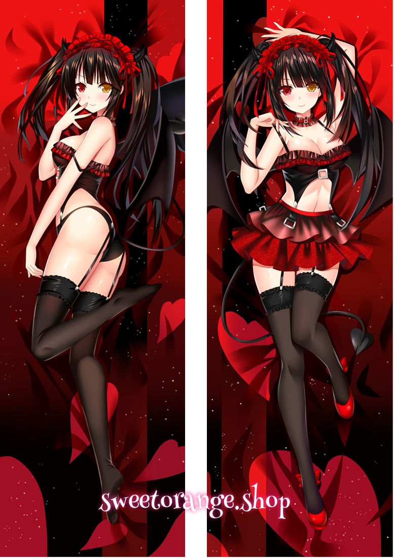 Date A Live Kurumi Tokisaki Body Pillow Cover