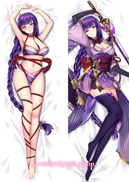 Raiden Shogun(Baal) Body Pillow Cover
