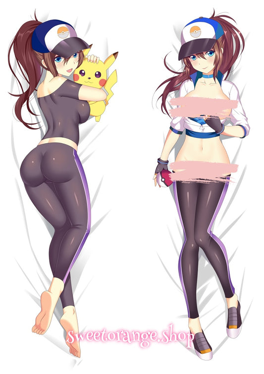 Pokémon Hilda Body Pillow Cover