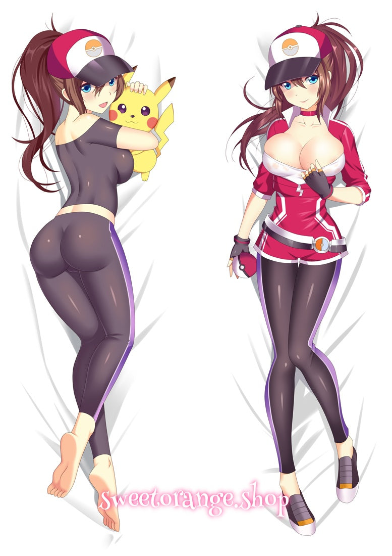 Pokémon Hilda Body Pillow Cover