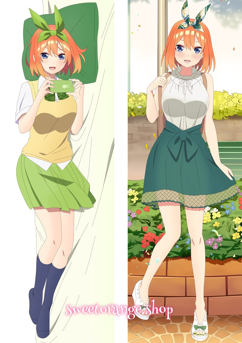 The Quintessential Quintuplets Yotsuba Nakano Body Pillow Cover
