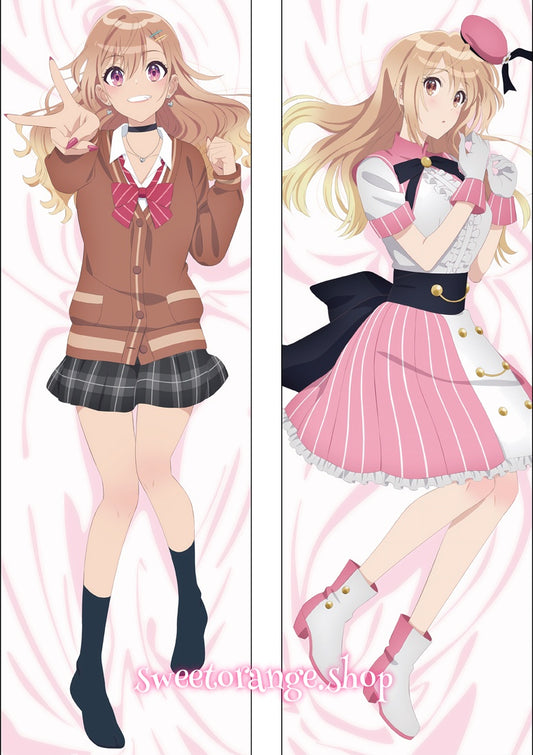The Many Sides of Voice Actor Radio Sato Yumiko double-sided dakimakura body pillow