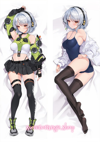 Zenless Zone Zero Anby Demara Body Pillow Cover