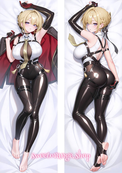 Zenless Zone Zero Evelyn Chevalier Body Pillow Cover