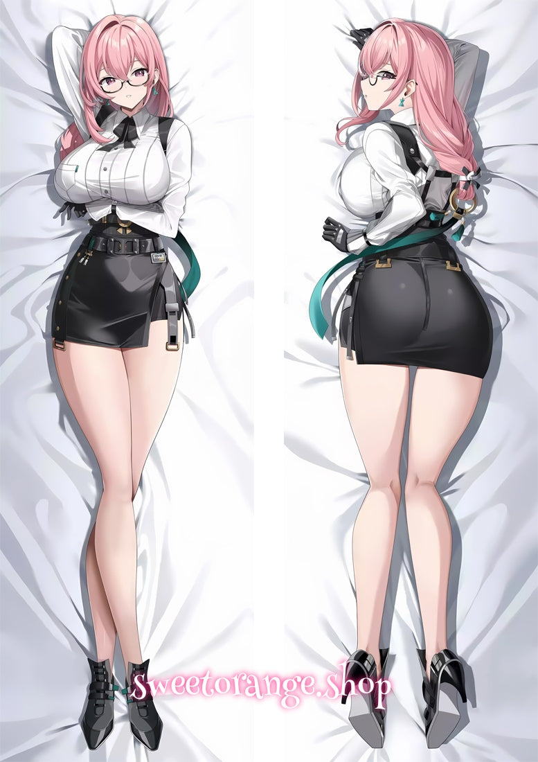 Zenless Zone Zero Tsukishiro Yanagi Body Pillow Cover