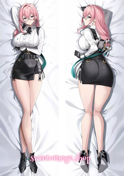 Zenless Zone Zero Tsukishiro Yanagi Body Pillow Cover