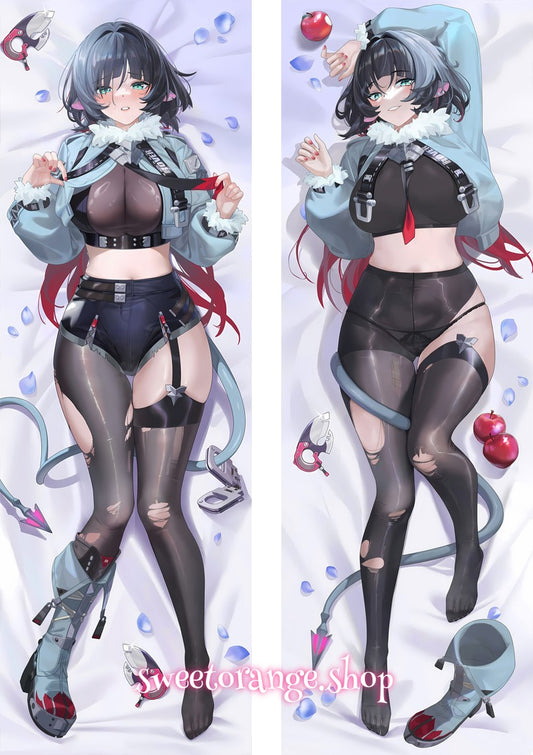 Zenless Zone Zero Jane Doe Body Pillow Cover