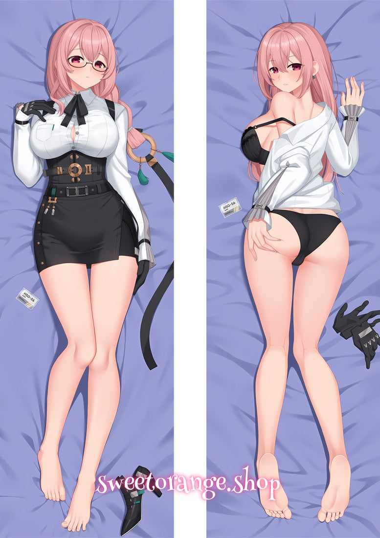 Zenless Zone Zero Tsukishiro Yanagi Body Pillow Cover