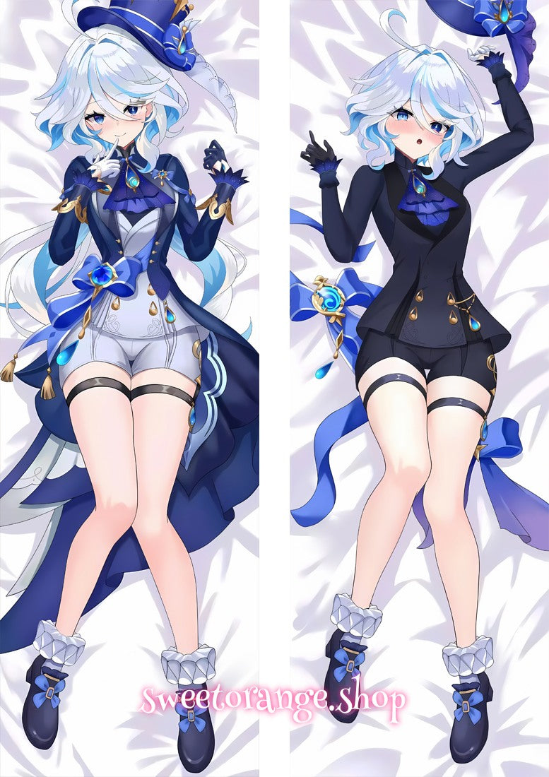 Genshin Impact Furina Body Pillow Cover