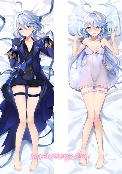 Genshin Impact Furina Body Pillow Cover