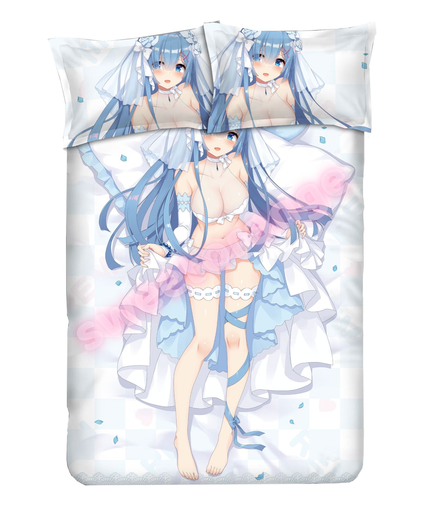 Re:Zero REM - 4pcs Anime Bedding Sets