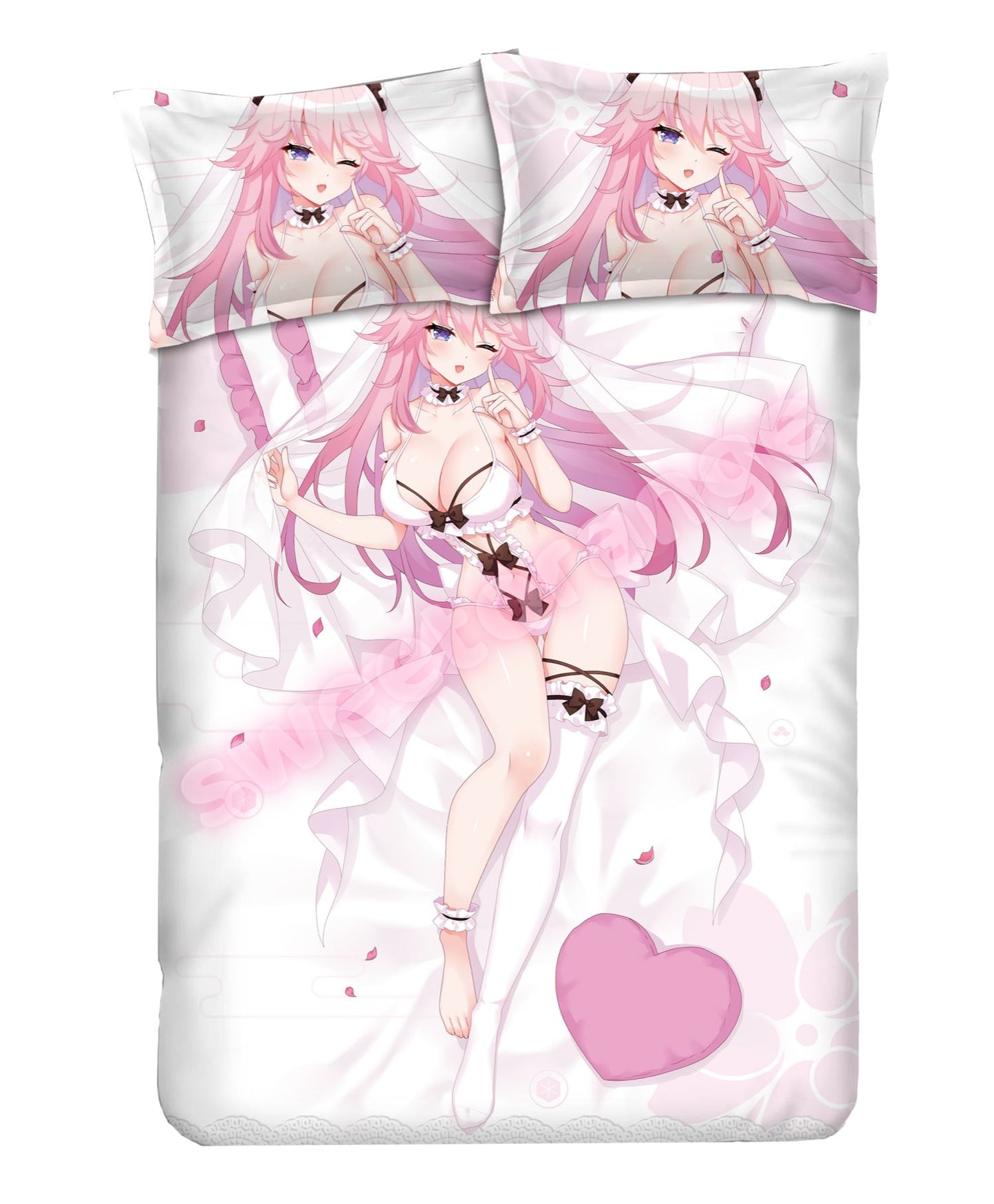 Honkai Impact 3rd Yae Sakura - 4pcs Anime Bedding Sets