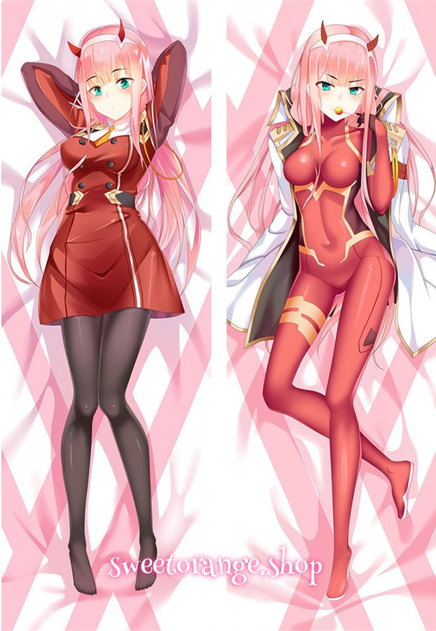 Darling in the Franxx Zero Two Body Pillow Cover