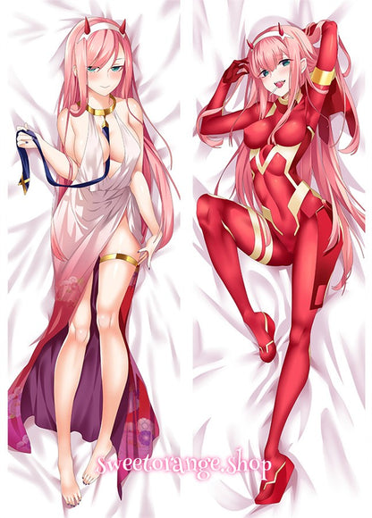 Darling in the Franxx Zero Two Body Pillow Cover
