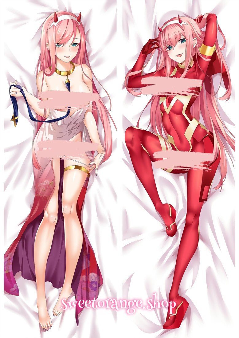 Darling in the Franxx Zero Two Body Pillow Cover