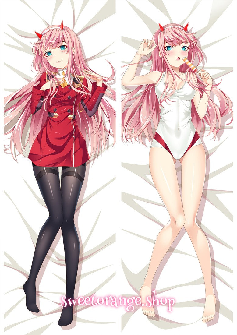 Darling in the Franxx Zero Two Body Pillow Cover