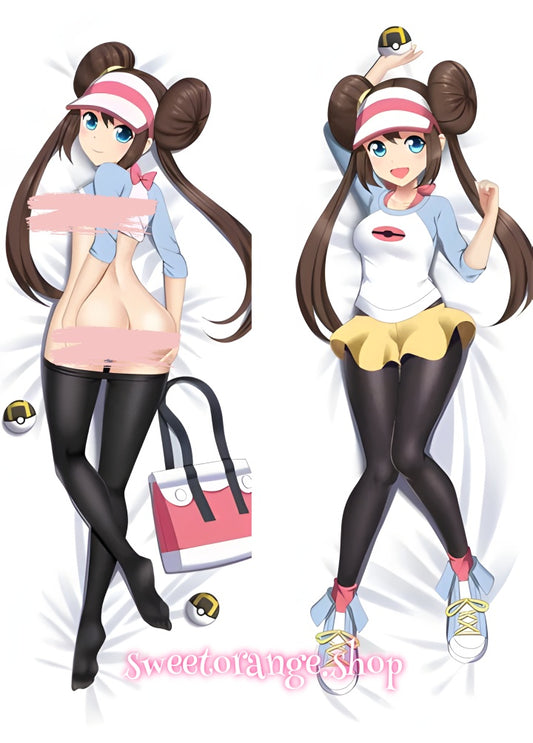 Pokémon Rosa Body Pillow Cover