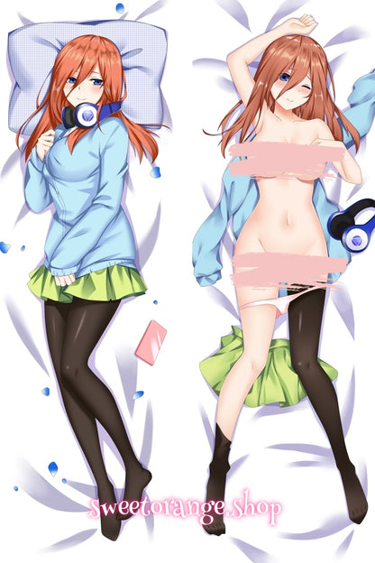 Miku Nakano Body Pillow Cover
