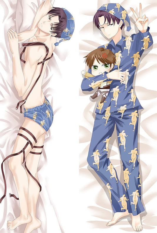 Angriff auf Titan Levi Ackerman Körperkissen Dakimakura